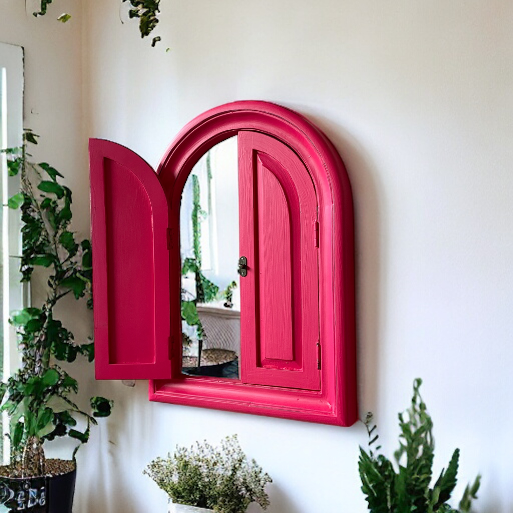 Arched Window Mirror