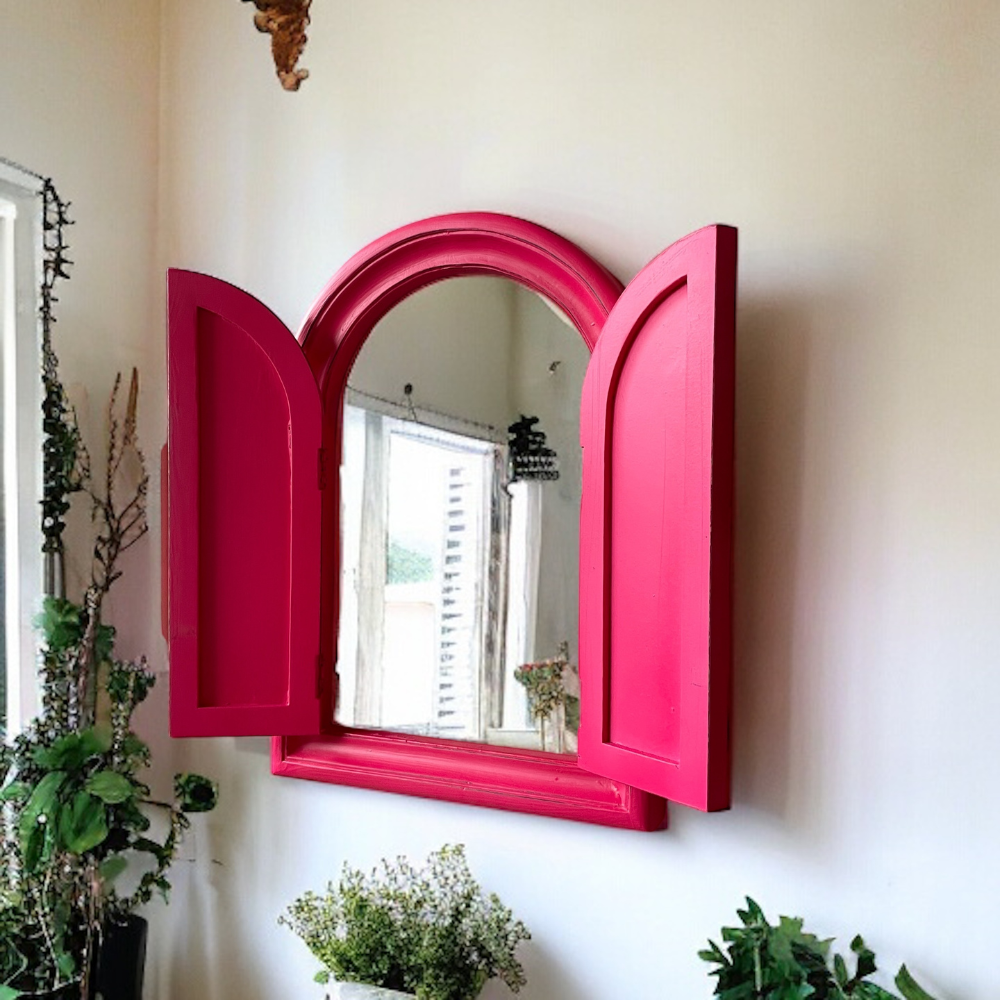 Arched Window Mirror