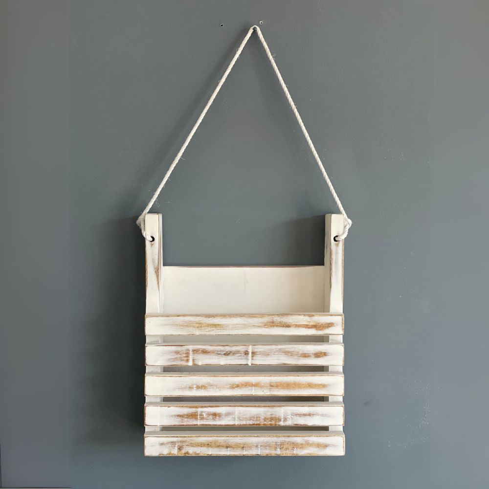 Rustic Magazine Holder