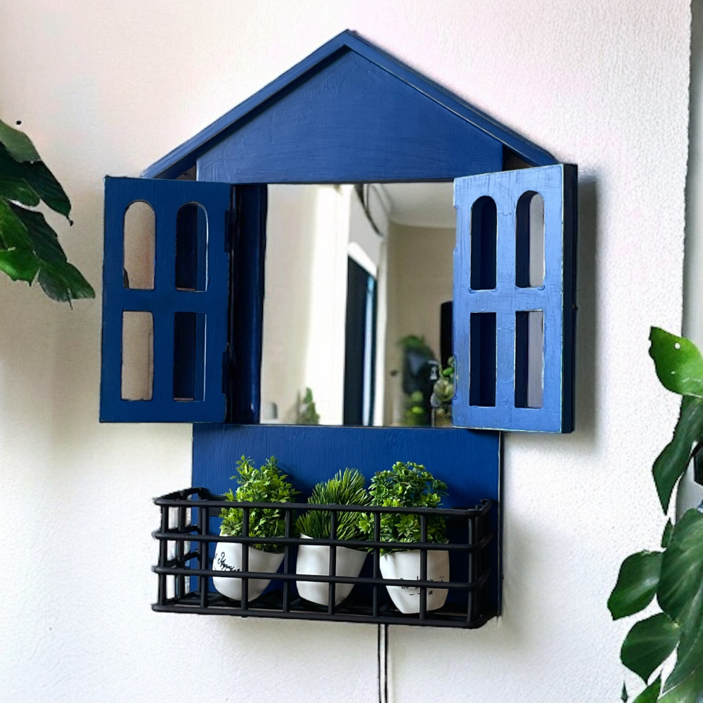 Cottage Mirror Planter