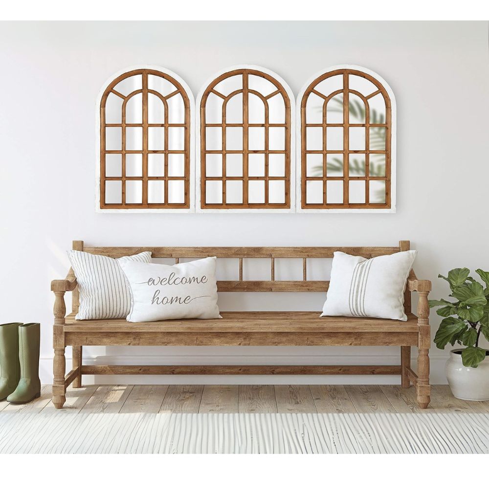 French Arch Window Mirror