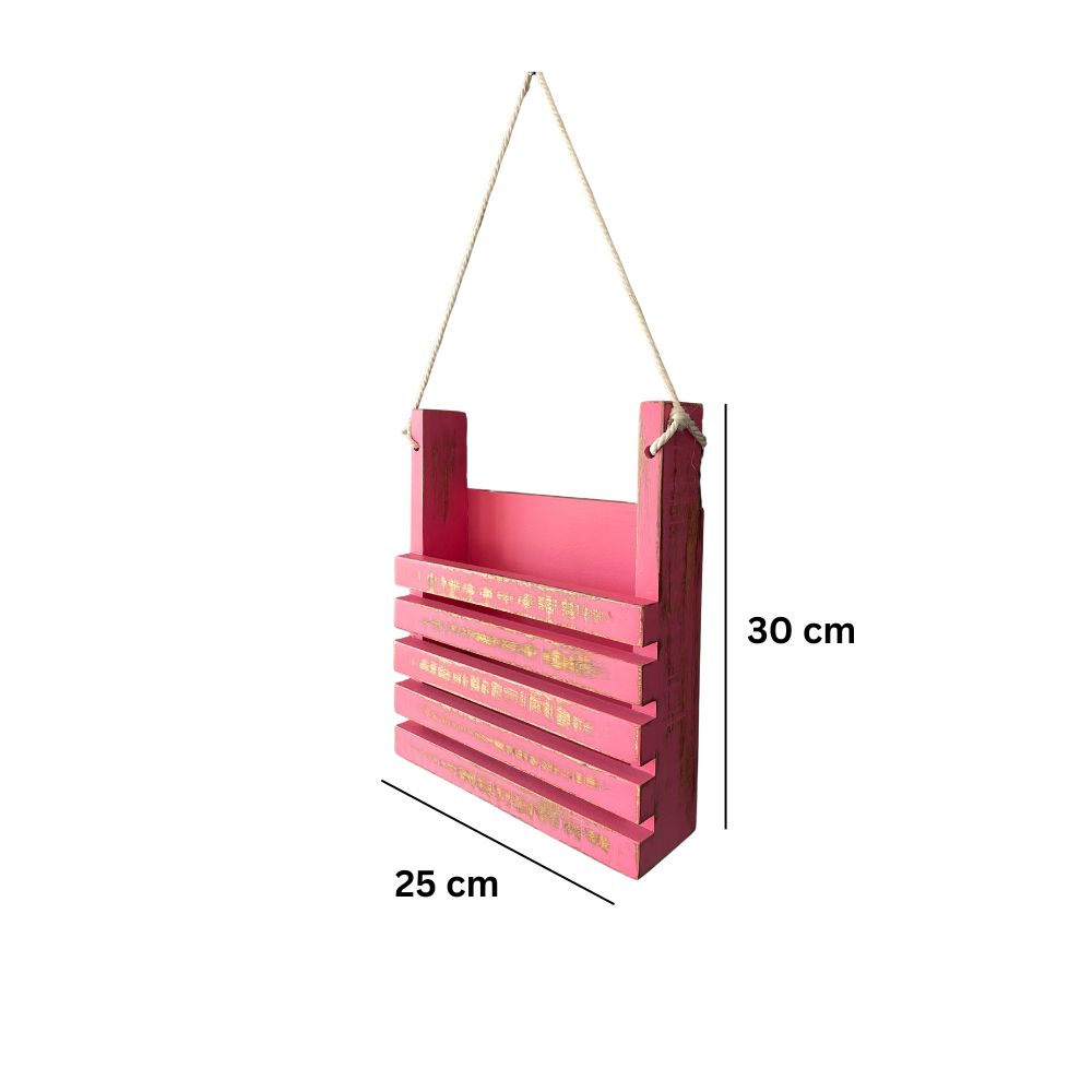 Rustic Magazine Holder