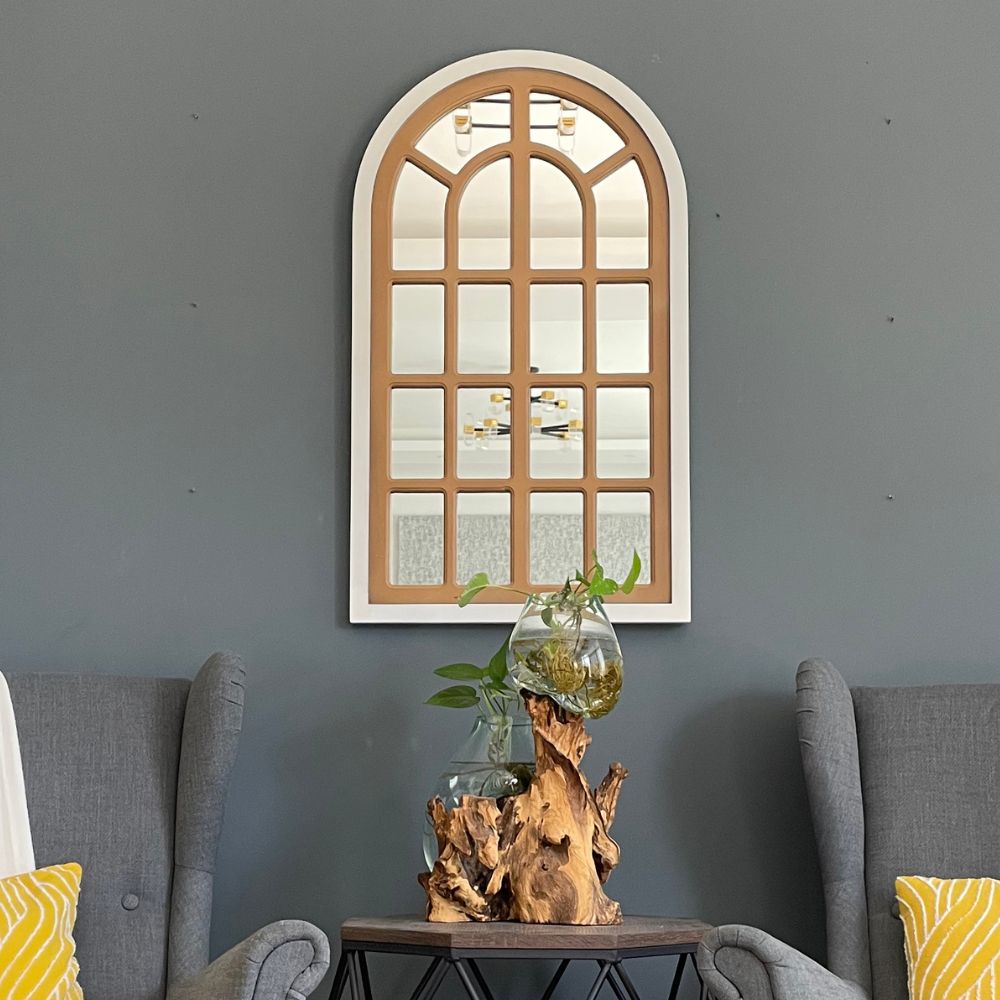 French Arch Window Mirror