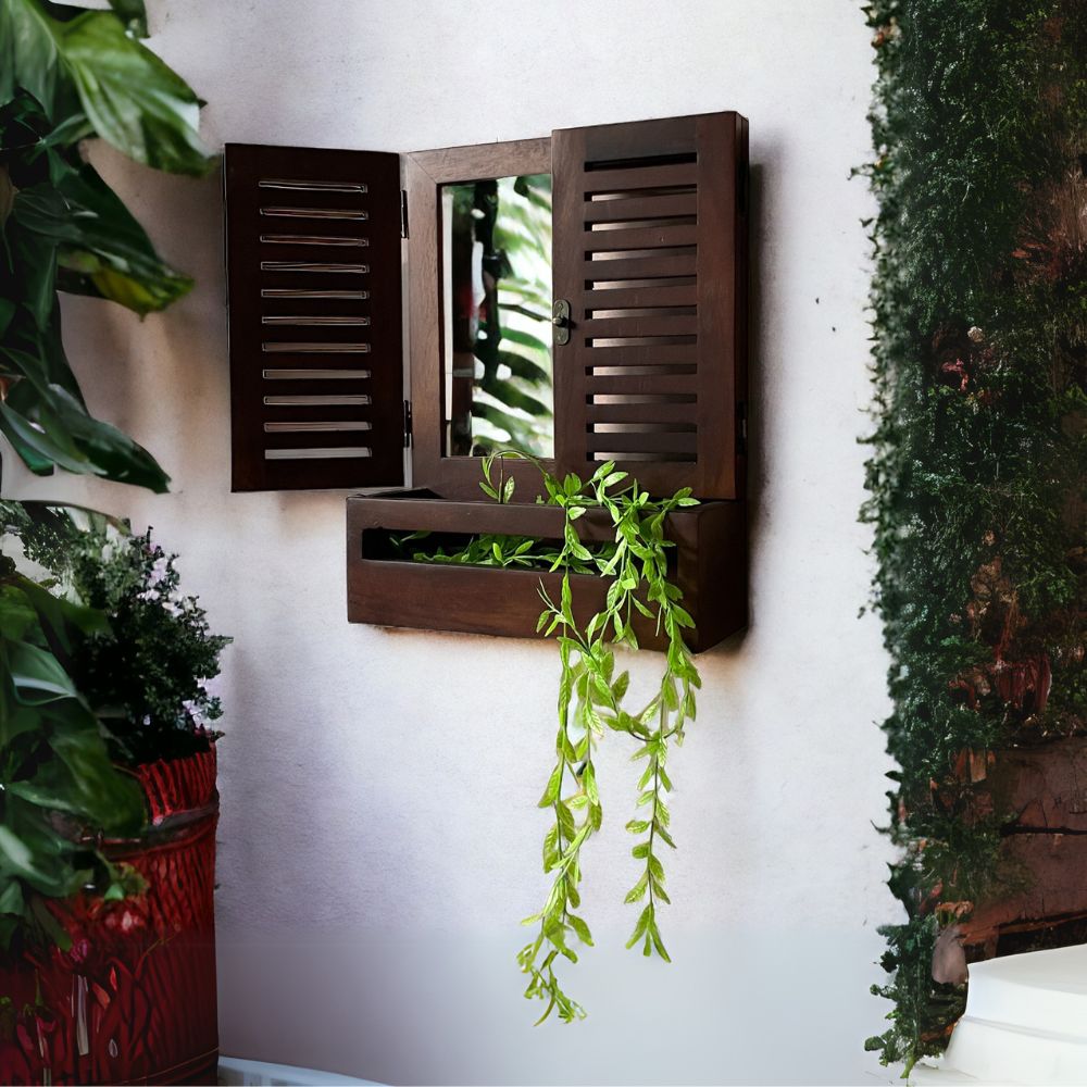 Window Mirror Planter