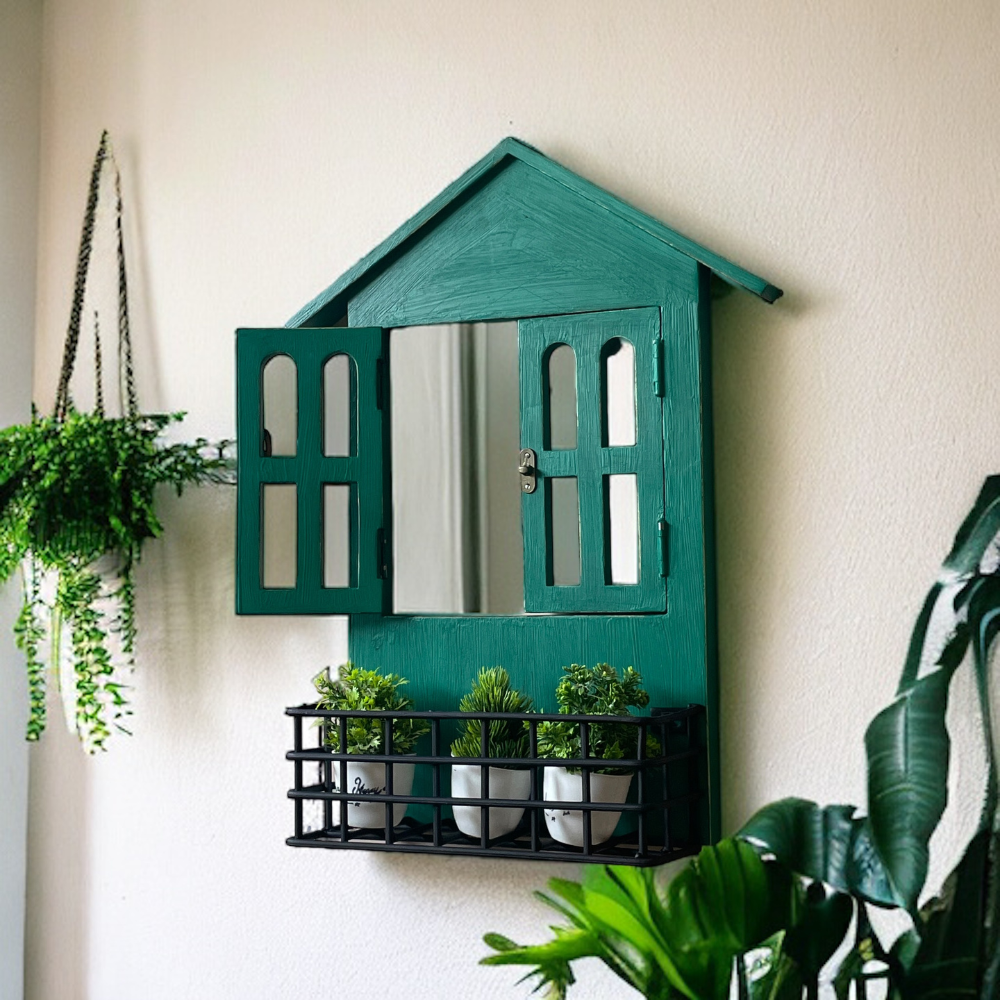 Cottage Mirror Planter