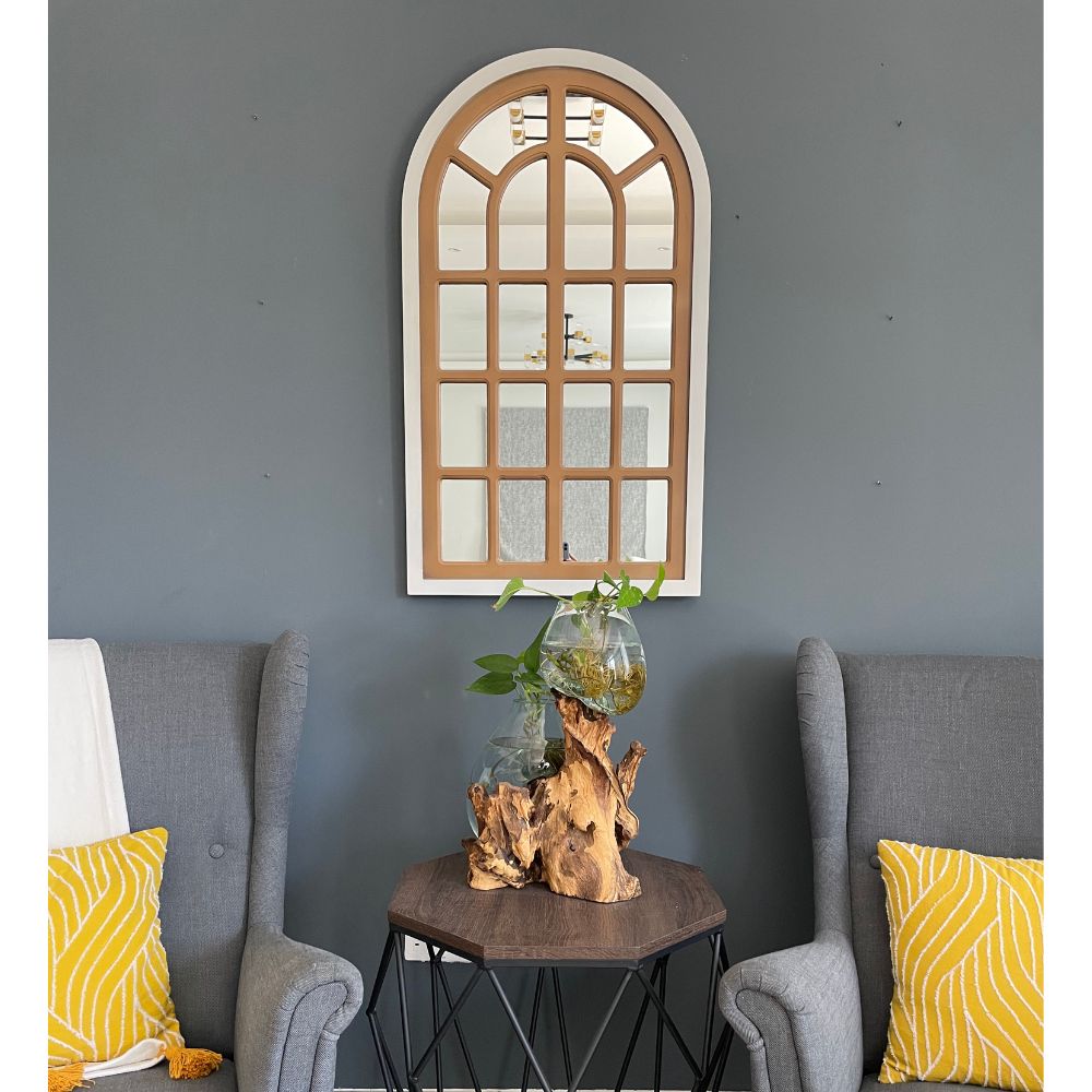 French Arch Window Mirror