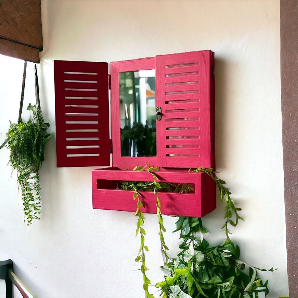 Window Mirror Planter