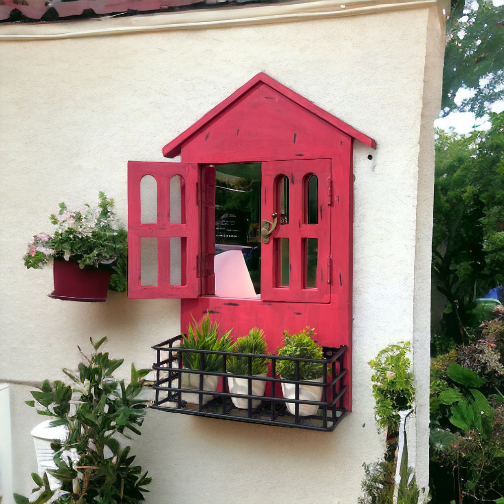 Cottage Mirror Planter