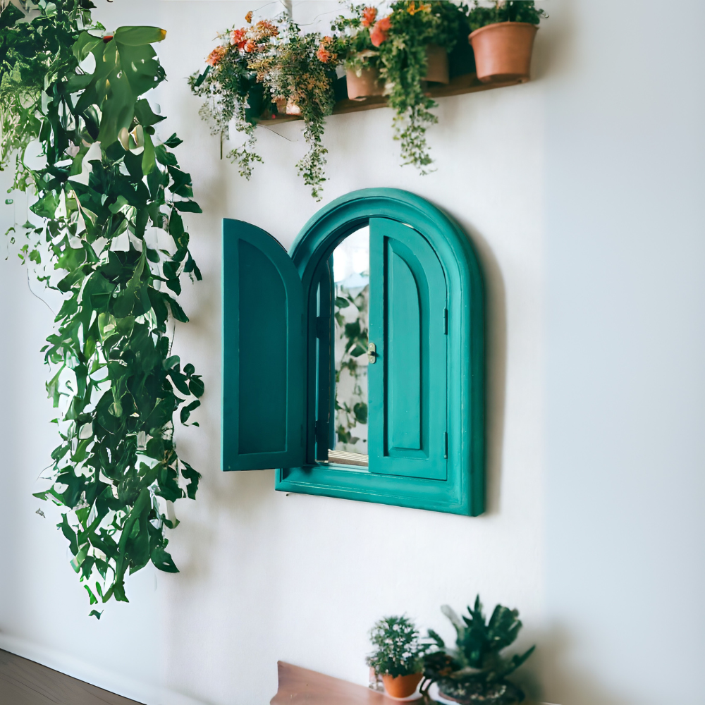 Arched Window Mirror