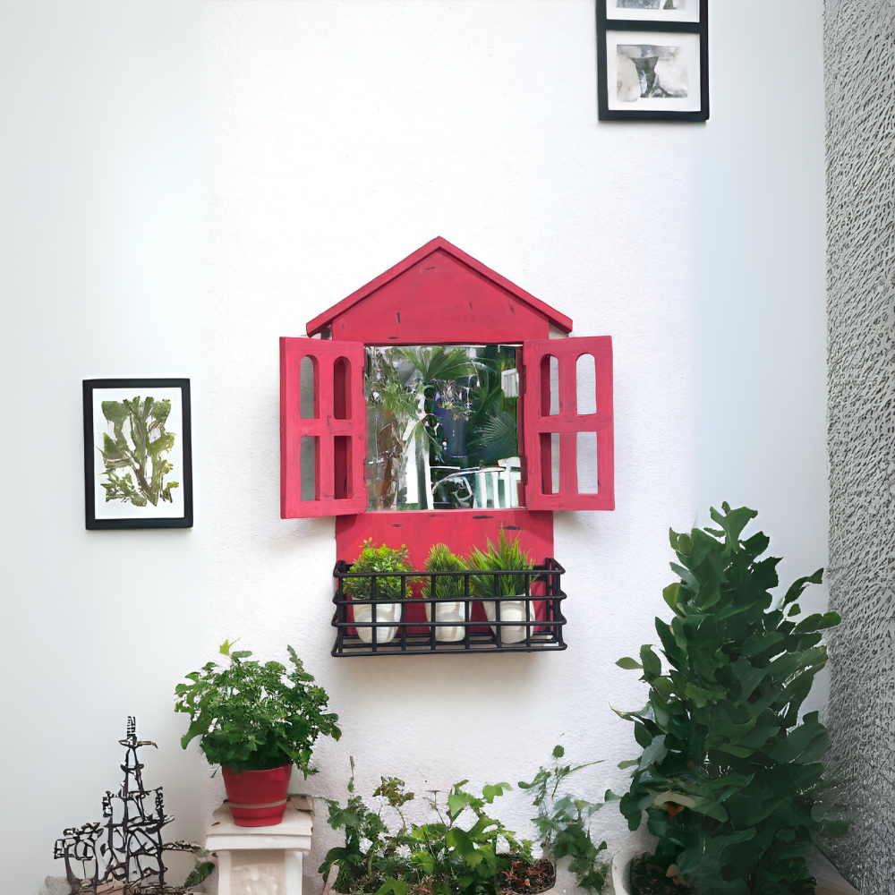 Cottage Mirror Planter