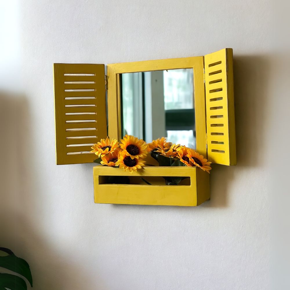 Window Mirror Planter