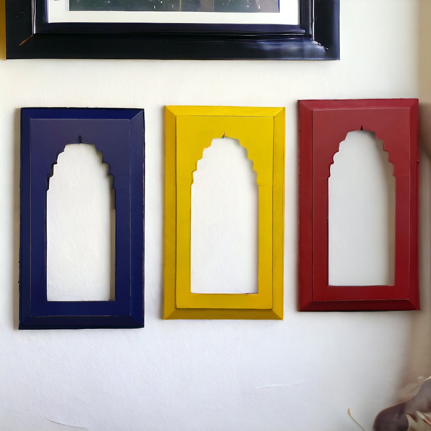 Solid Mango wood set of 3 frames