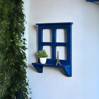 Vibrant Window Wall Shelf